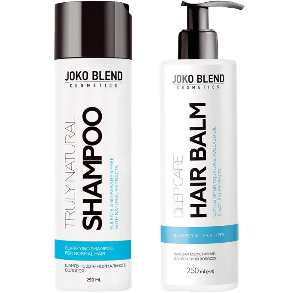 Набір для волосся JOKO BLEND Silky Touch Шампунь 250 мл + Бальзам 250 мл (289506)