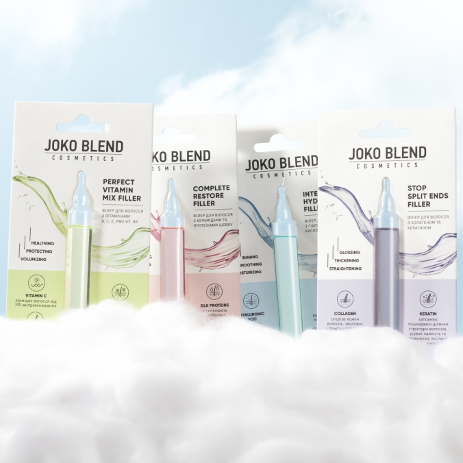 Філлер для волосся JOKO BLEND із вітамінами А, С, Е, Pro Vit. В5 Perfect Vitamin Mix Filler 10 мл (834277) Категорія для жінок