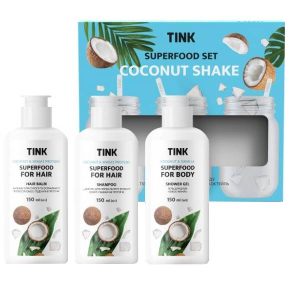 Подарочный набор TINK Superfood Set Coconut Shake Tink (764749)