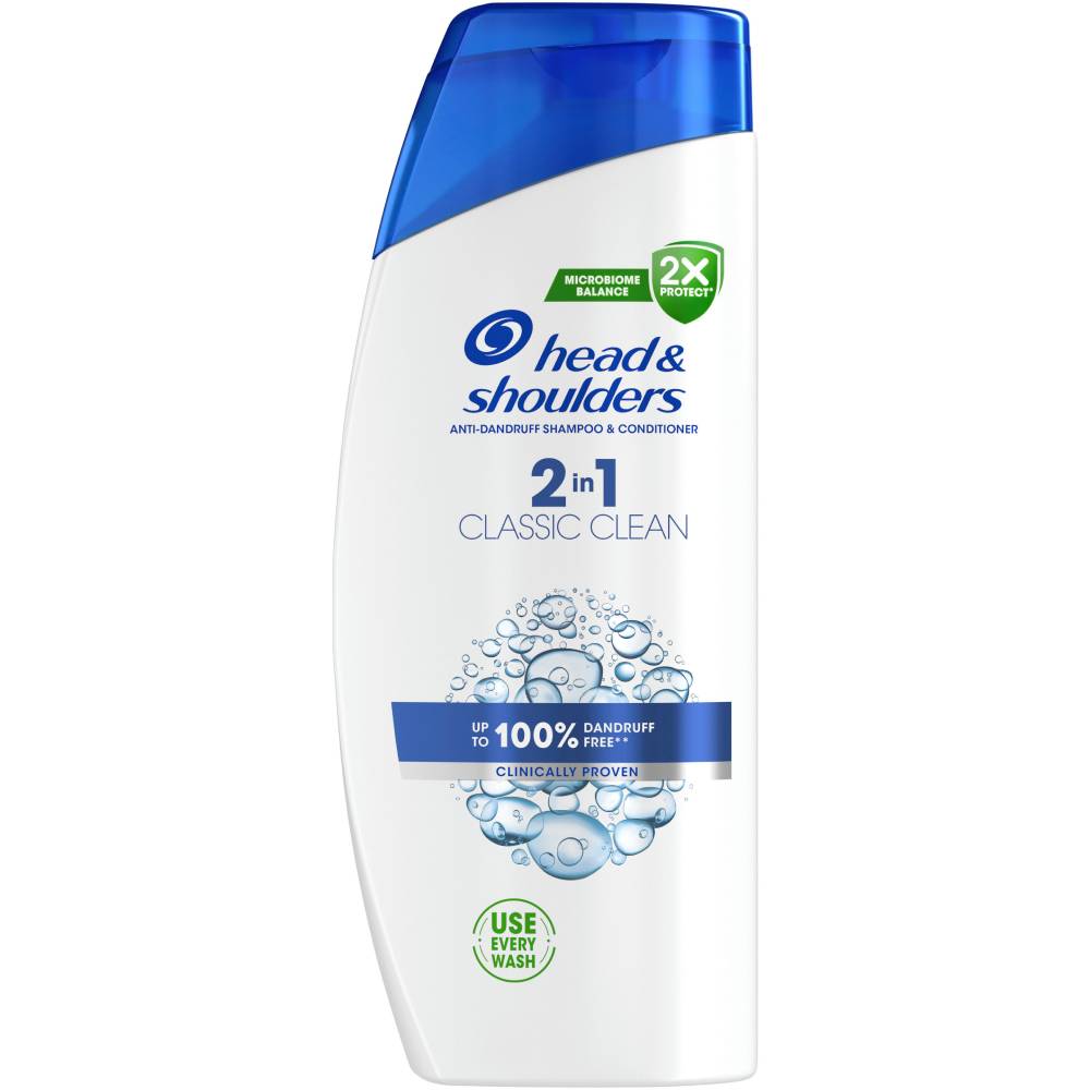 Шампунь Head & Shoulders 2 в 1 Основной уход 625 мл (80776029)