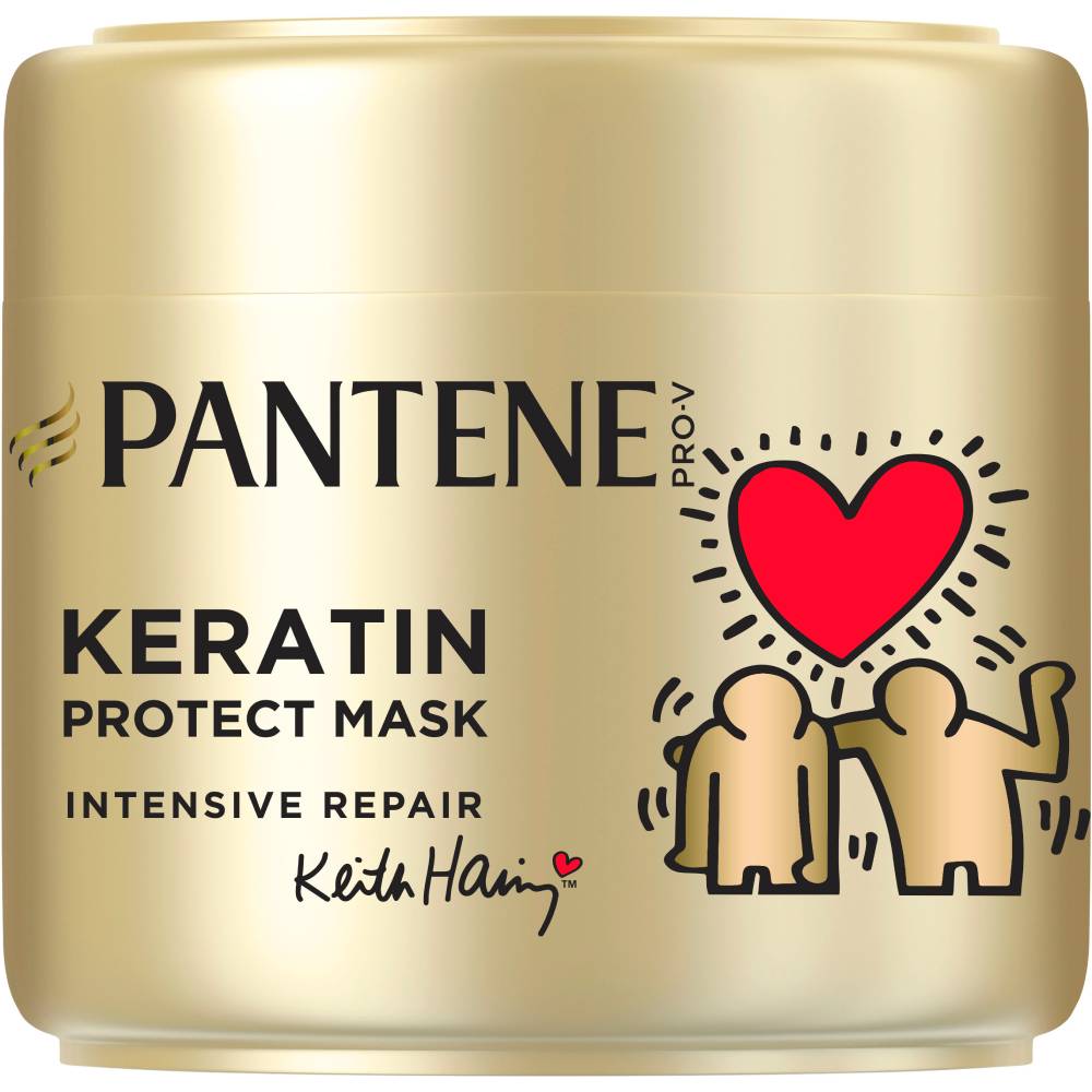 Маска Pantene Pro-V x Keith Haring Artist Edition Интенсивное восстановление с кератином 300 мл (80832174)