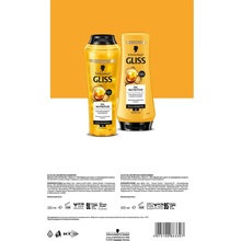 Набор GLISS Kur Oil Nutritive Hair Shine Шампунь 250 мл + Бальзам 200 мл (4015100863307)