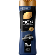 Шампунь ТЕО Волос 3in1 Men CHARCOAL 350 мл (3800024046766)