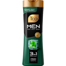 Шампунь ТЕО 3in1 Me MENTHOL 350 мл (3800024046797)