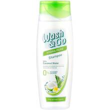 Шампунь WASH&GO з кокосовою водою для всіх типів волосся 400 мл (8008970049021)