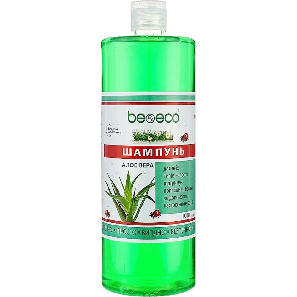 Шампунь BE&ECO Алоэ вера 1 л (4820168435065)