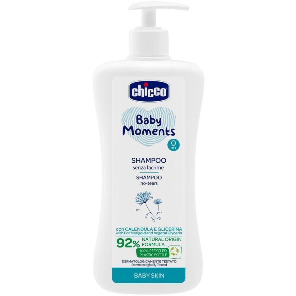 Шампунь детский CHICCO Без слез Baby Moments 500мл (10585.00)