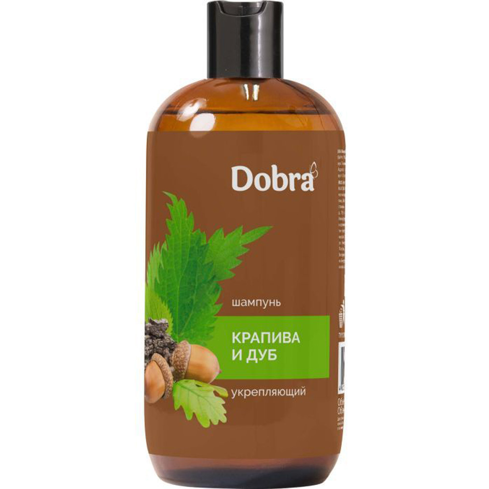 Шампунь DOBRA Крапива и дуб 500мл (4820195505540)