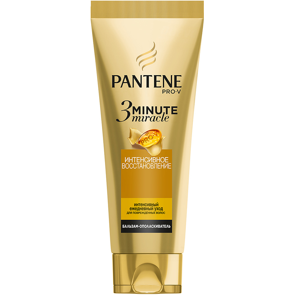 

Бальзам-ополаскиватель PANTENE PRO-V 3 Minute Miracle Интенсивное восстановление 200 мл (8001090374141), Бальз-ополіск3MinuteMiracle Інтенс.відн.200мл
