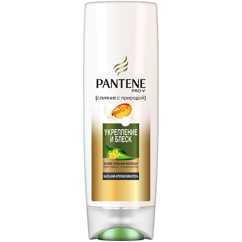 Бальзам-ополаскиватель PANTENE PRO-V Nature Fusion Укрепление и блеск 360 мл (5410076560783)