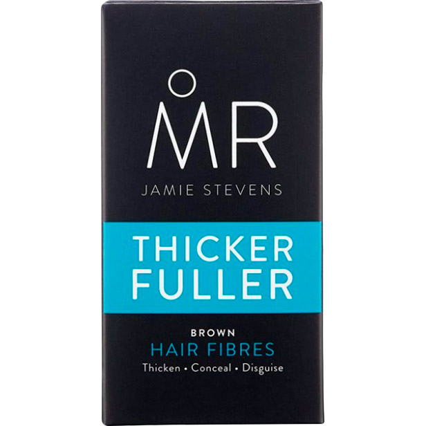 

Пудра-камуфляж для волос MR. Jamie Stevens Thickening System Keratin Hair Fibres Коричневый 15 г (5017694022251), Кератинові волокна волосся, коричневий, 15г
