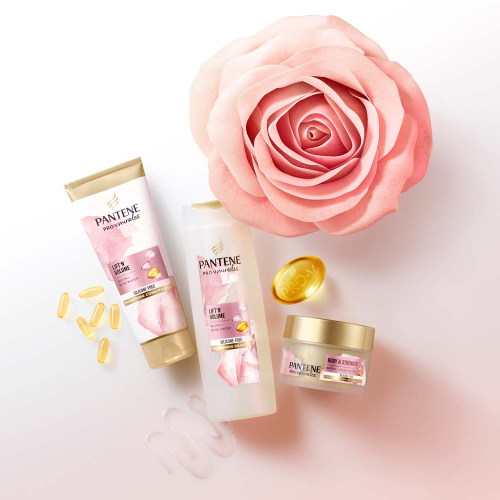 Бальзам-ополіскувач Pantene Pro-V Об'єм від коренів без силіконів 200 мл (8001841895963) Тип волосся/шкіри голови для всіх типів