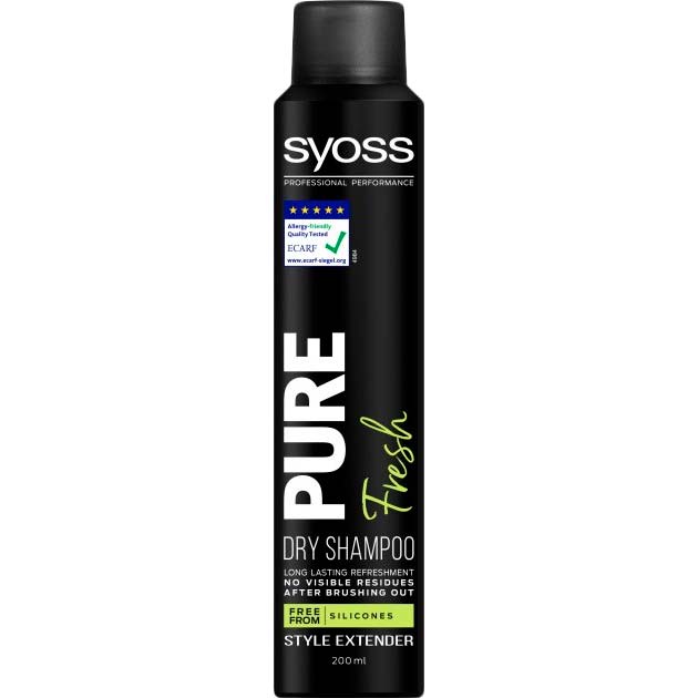 Сухой шампунь Syoss Pure Fresh 200 мл (9000101231502)