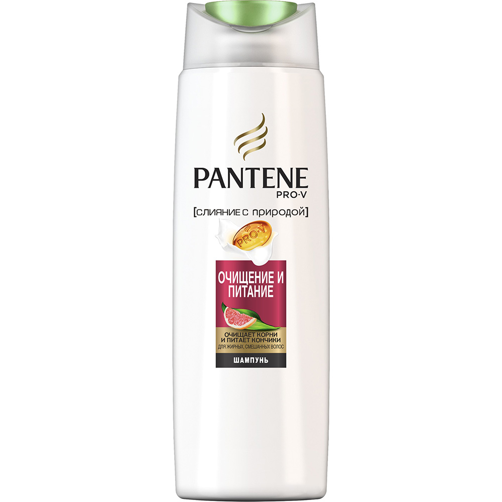 Шампунь PANTENE PRO-V Nature Fusion Очищение и Питание 250 мл (4084500673946)