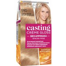 Фарба для волосся L'OREAL PARIS Casting Creme Gloss 910 Дуже світло-русявий попелястий 120 мл (3600521831786)