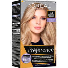 Фарба для волосся L’Oréal Paris Preference 8.1 Копенгаген 174 мл (3600523948536)