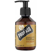 Шампунь для бороди Proraso Wood & Spice 200 мл (8004395007509)