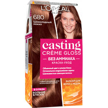 Крем-фарба для волосся L'Oreal Paris Casting Creme Gloss 680 - Шоколадний мокко 120 мл (3600523281497)