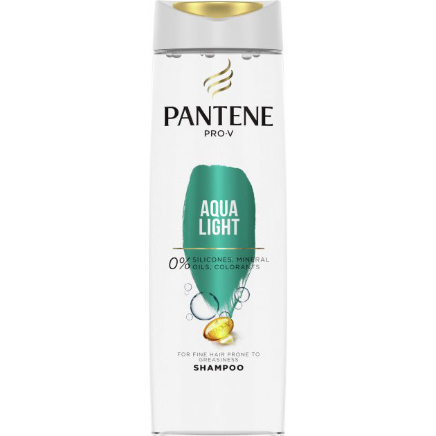 Шампунь Pantene Pro-V Aqua Light 400 мл (5410076561223) Склад Aqua, Sodium Laureth Sulfate, Sodium Chloride, Cocamidopropyl Betaine, Sodium Xylenesulfonate, Parfum, Citric Acid, Sodium Benzoate, Cocamide MEA, Sodium Citrate, Sodium Salicylate, Sodium Hydroxide, Glycerin, Tetrasodium EDTA, Panthenol 