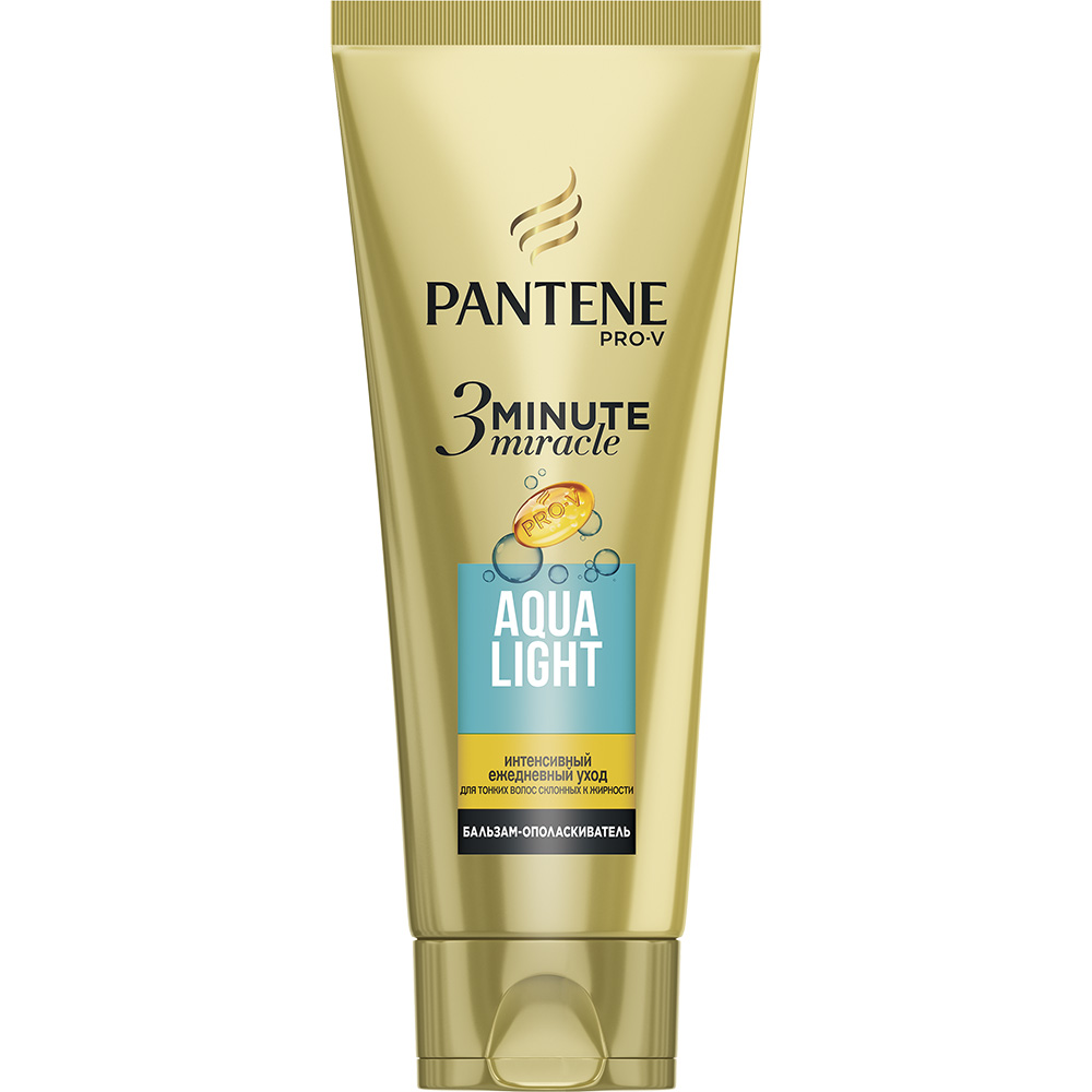 Бальзам-ополіскувач PANTENE PRO-V 3 Minute Miracle Aqua Light 200 мл (8001090374035)