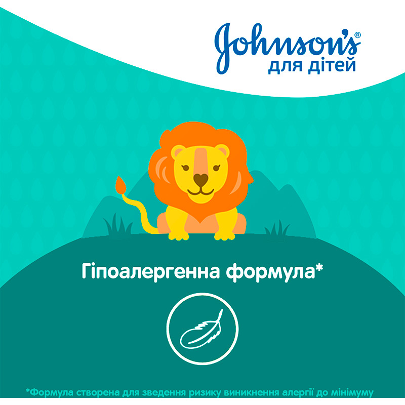 Шампунь 2-в-1 JOHNSON'S Baby 300 мл (3574661427744) Категорія для дітей