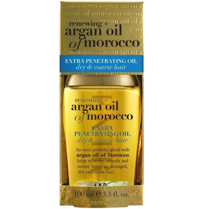 Олія OGX Moroccan Argan Oil Extra Penetrating Oil 100 мл (22796976161) Тип масло для волосся