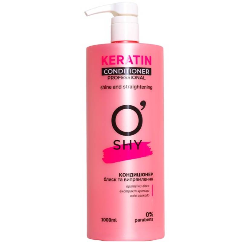 Кондиціонер для волосся O'Shy Keratin Professional Conditioner 1000 мл (4820195508695)