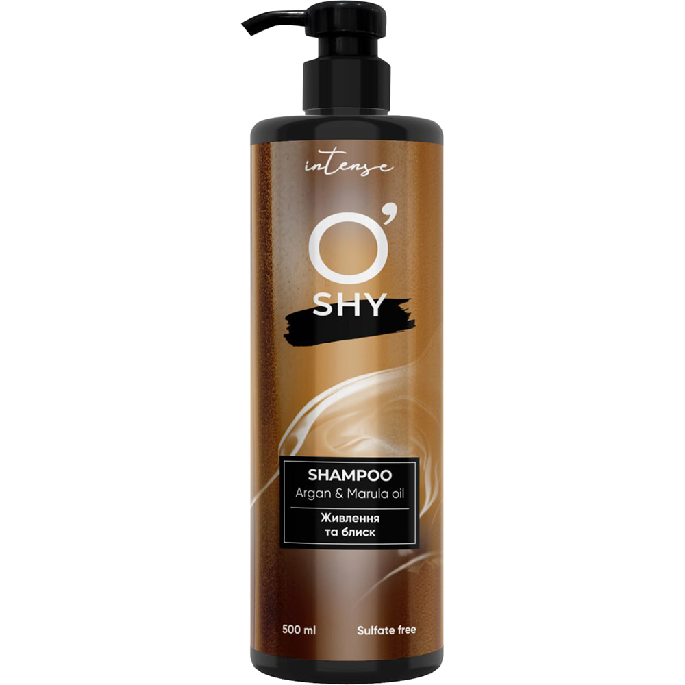 Шампунь O'Shy Intense Argan & Marula Oil 500 мл (4820263232958