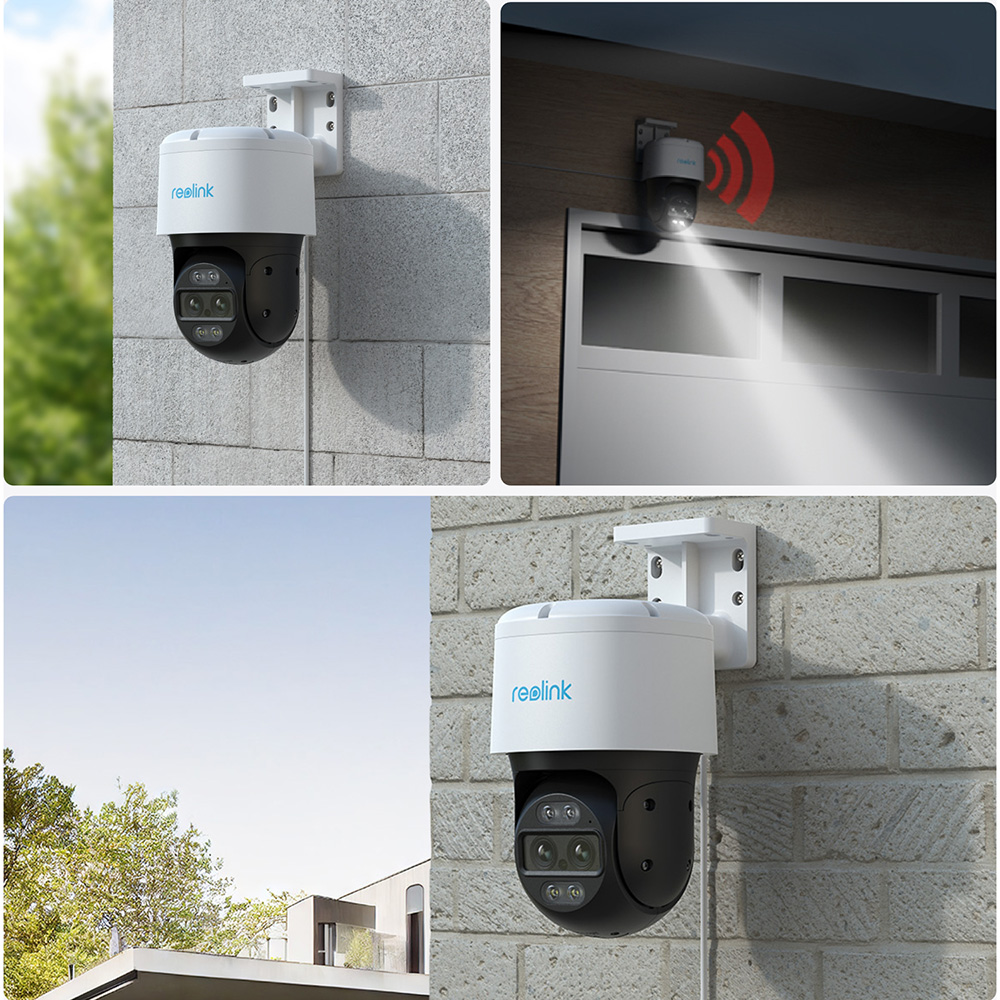 IP-камера REOLINK TrackMix Series P760 Тип подключения проводное