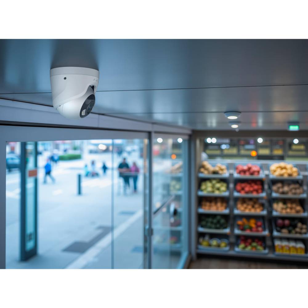 Фото IP-камера AJAX TurretCam HL 5 Mp 4 mm ASP White (000059516)