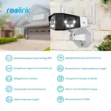 IP Камера REOLINK Duo 2 WiFi