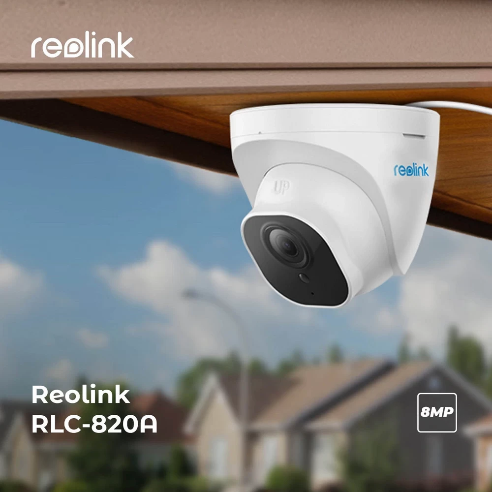 IP Камера REOLINK RLC-820A Зовнішні порти і роз'єми аудіо вхід/вихід