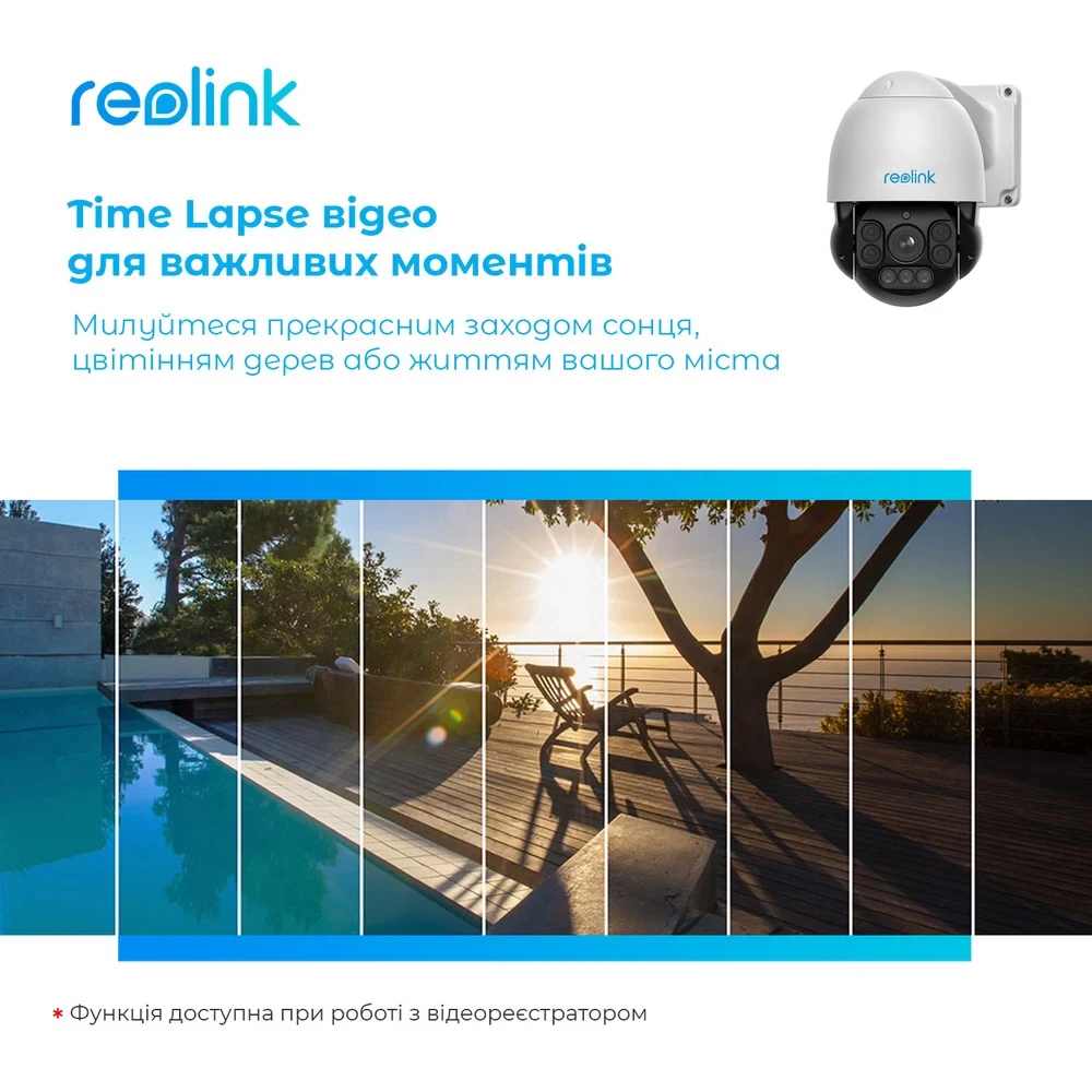 IP Камера REOLINK RLC-823A Тип подключения проводное