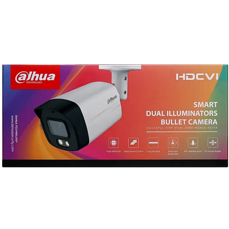 Внешний вид IP-камера DAHUA HDCVI DH-HAC-HFW1200TLMP-IL-A (2.8мм)