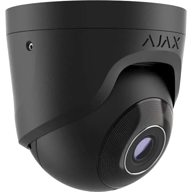 IP-камера AJAX TurretCam 5мп 2.8 мм Poe True WDR IP65 Black Тип корпусу купольна