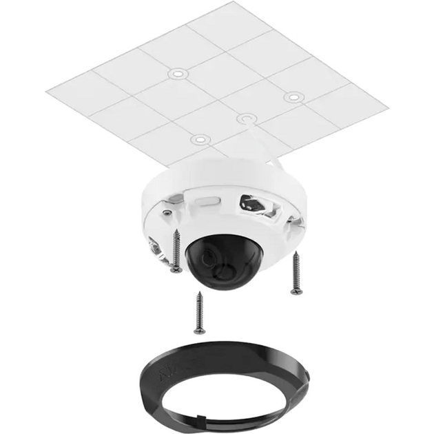 IP-камера AJAX DomeCam Mini 5мп, 2.8мм White (000039319) Тип корпуса купольная