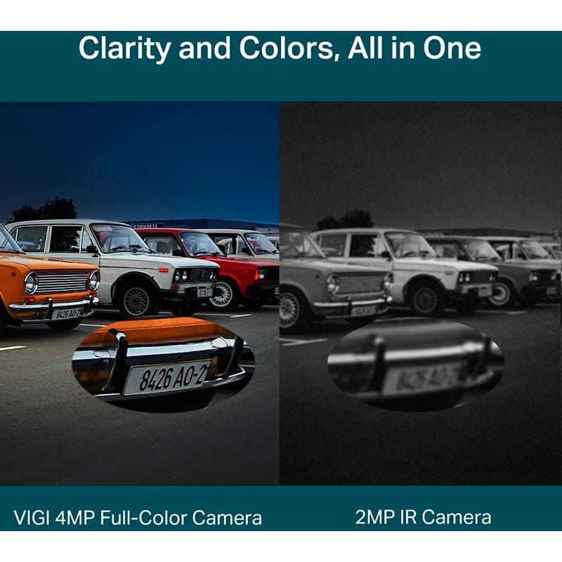 IP-камера TP-LINK VIGI C540-V Применение наружное наблюдение