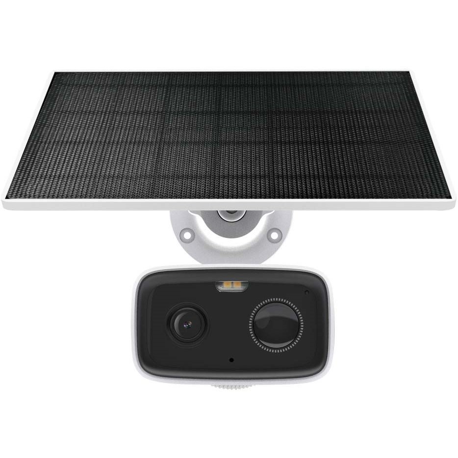 IP-камера TP-LINK TAPO C400 KIT Дополнительно аккумулятор 5200 мАч, автономность до 180 дней; питание от солнечной панели; ИИ-обнаружение движения и людей; цветное и ИК-ночное видение до 10 м; microSD до 512 ГБ и облако Tapo Care; зоны активности; двустороннее аудио; сирена 70 дБА