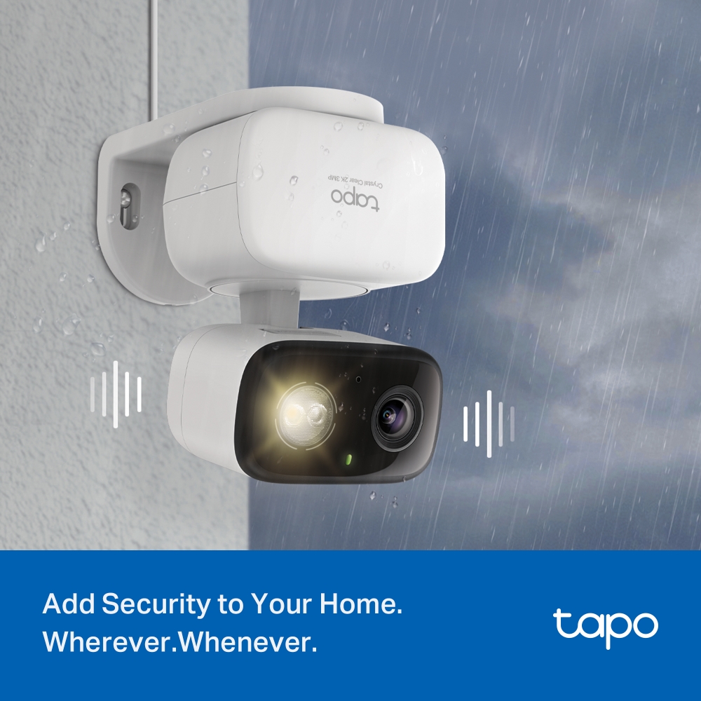 Зовнішній вигляд IP-камера TP-LINK Tapo C216 3MP N300 microSD motion detection AI