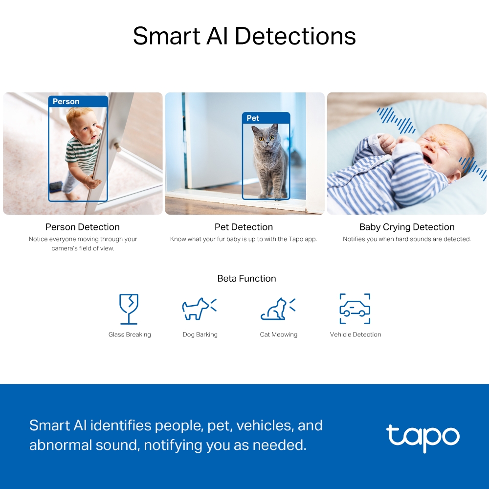 Заказать IP-камера TP-LINK Tapo C230 3MP N300 microSD motion detection 360° mic (TAPO-C230)
