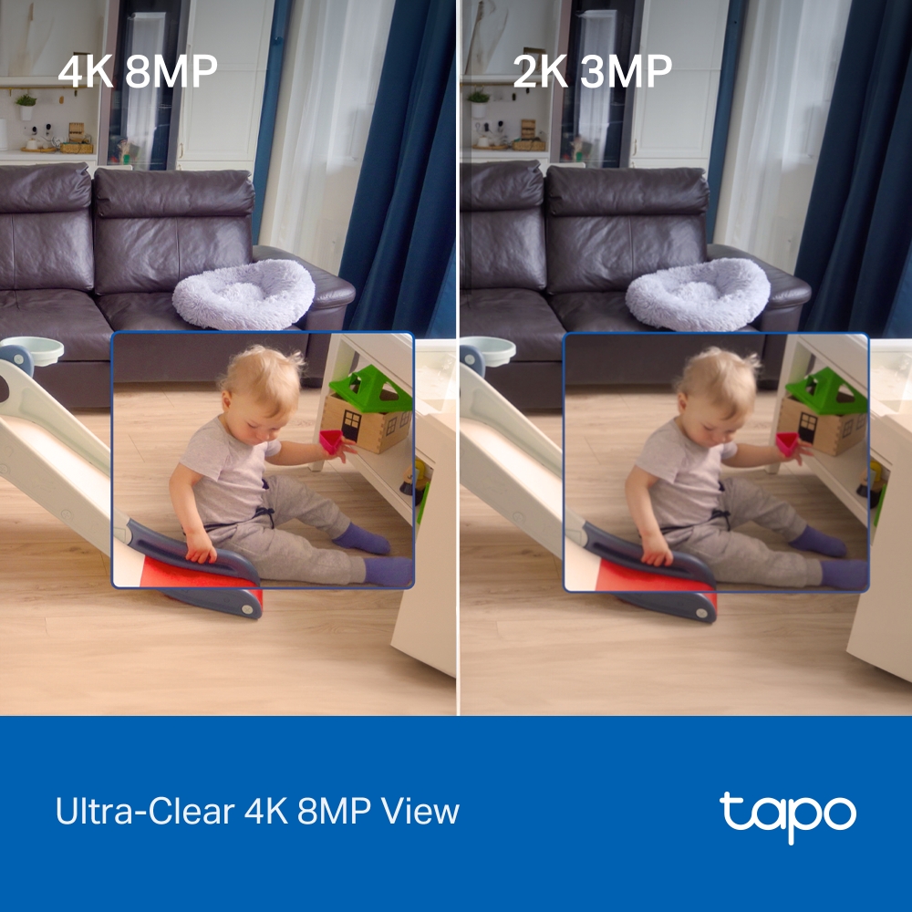 Внешний вид IP-камера TP-LINK Tapo C260 8MP N300 microSD motion detection (TAPO-C260)