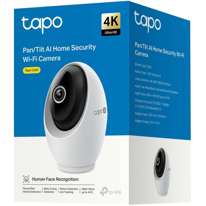 IP-камера TP-LINK Tapo C260 8MP N300 microSD motion detection (TAPO-C260) Применение внутреннее наблюдение