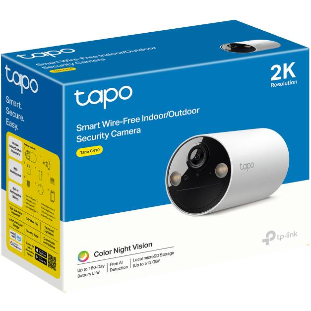 IP-камера TP-LINK Tapo C410 3MP N300 microSD motion detection (TAPO-C410) Применение наружное наблюдение