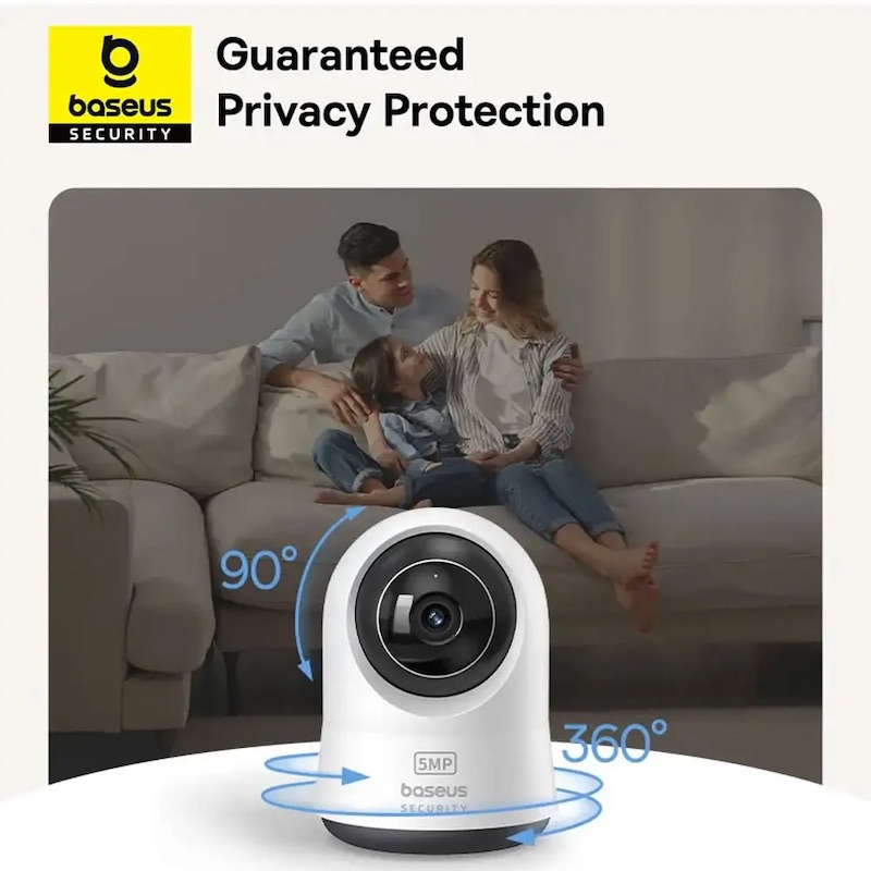 Замовити IP-камера BASEUS Security P1 Pro Indoor Camera 3K White (Adapter Not Included)