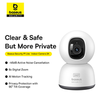 IP-камера BASEUS Security P1 Series Indoor 3MP OS White EU (S0TV002132)
