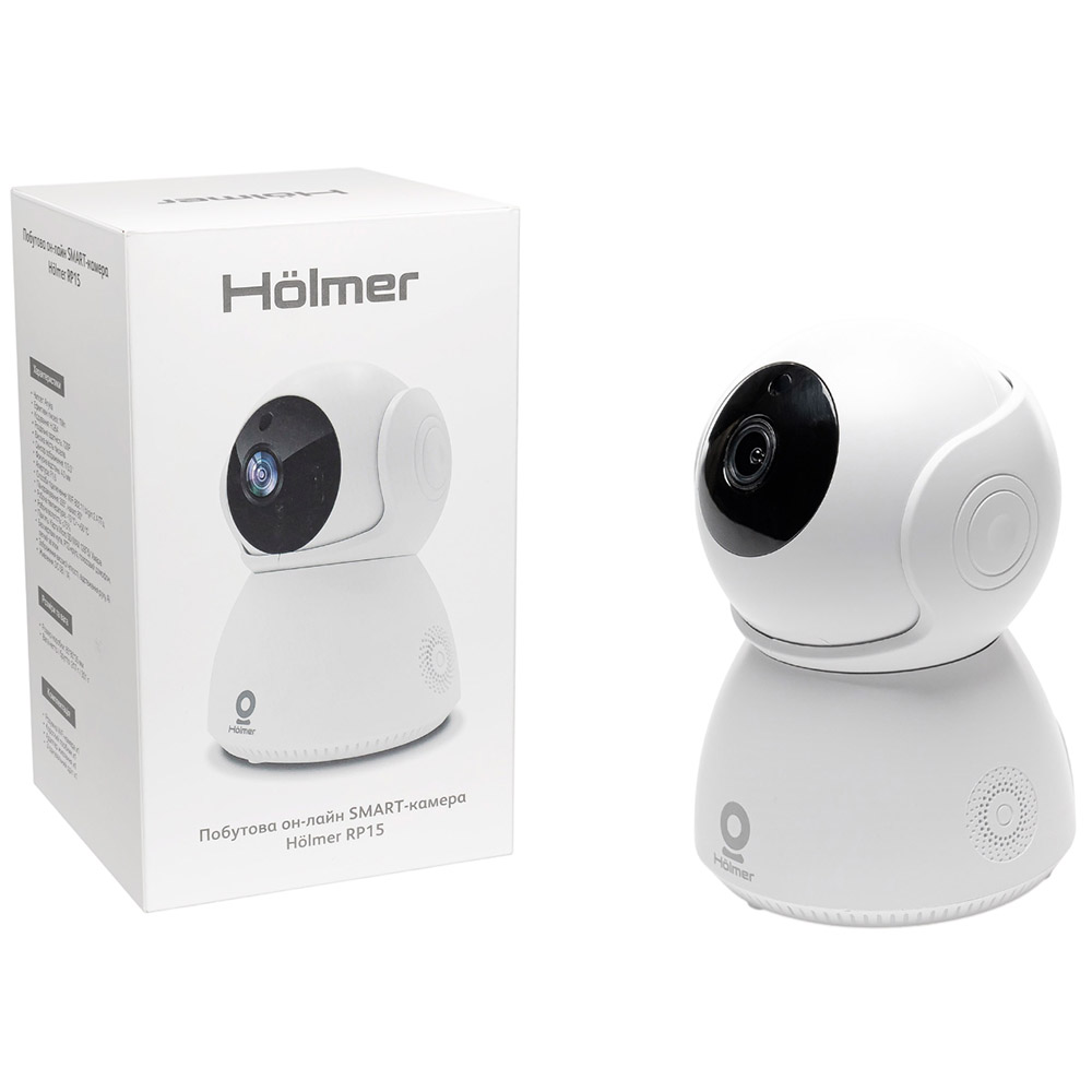 В Україні IP-камера HOLMER SMART-камера RP15 1MP (720P)