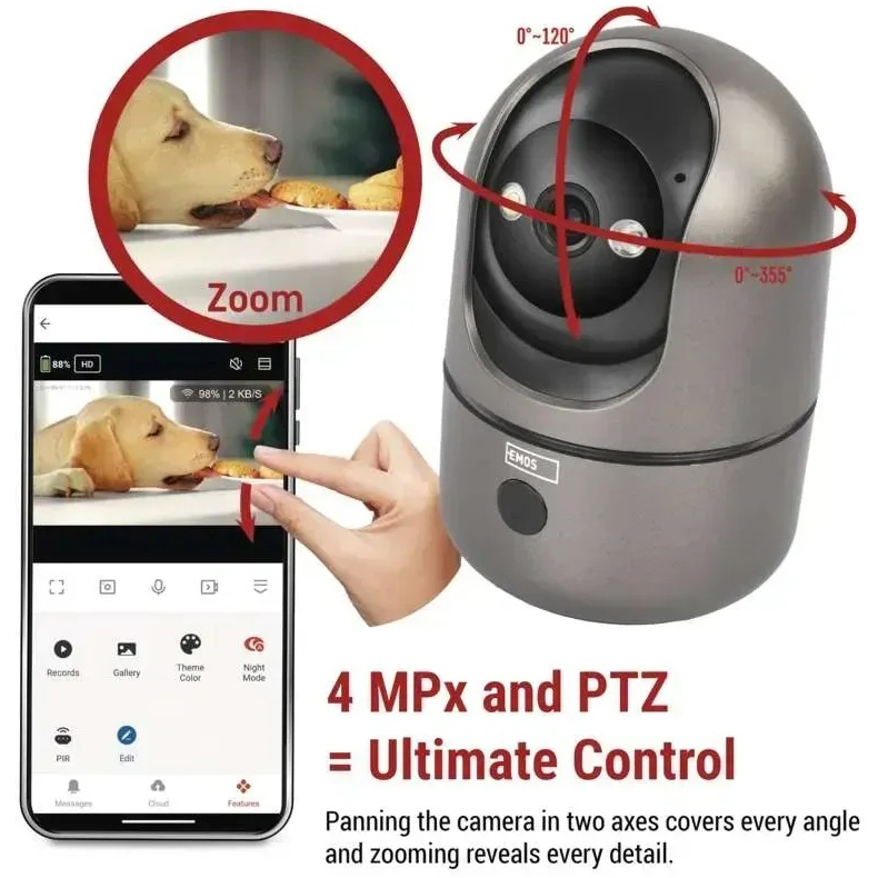 Заказать IP-камера EMOS GoSmart Wi-Fi (H4062)