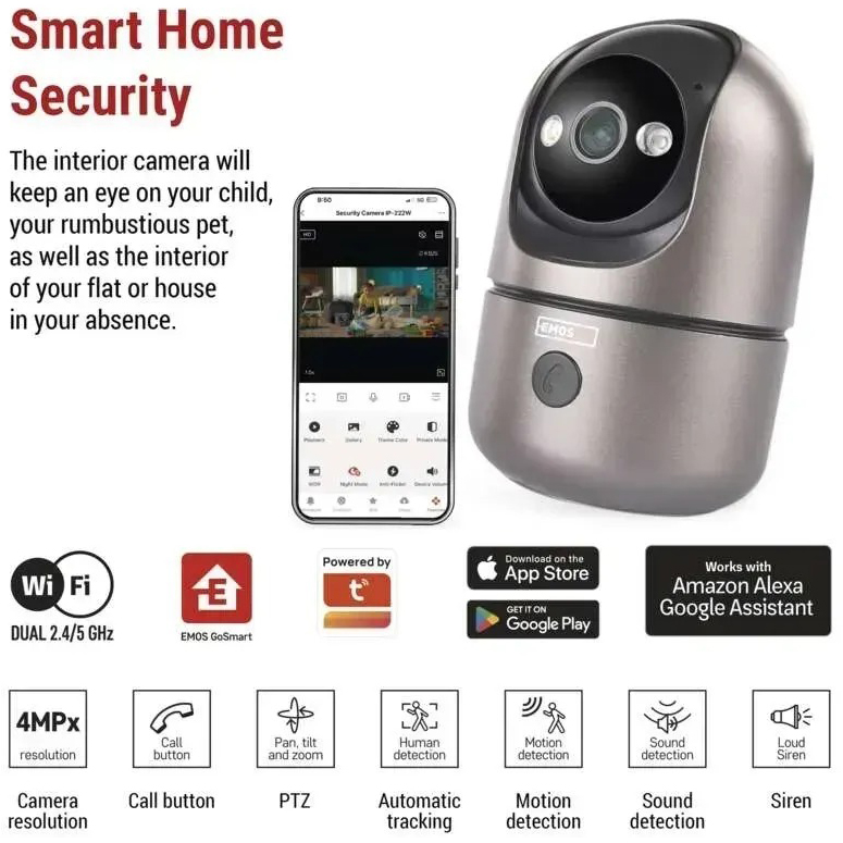 Фото IP-камера EMOS GoSmart Wi-Fi (H4062)