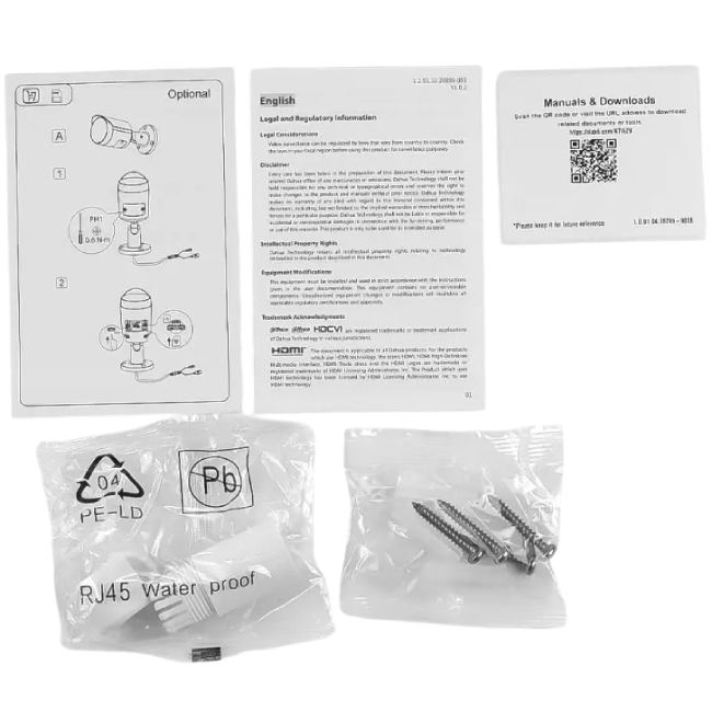 В интернет магазине IP-камера DAHUA DH-IPC-HFW2249S-S-IL White