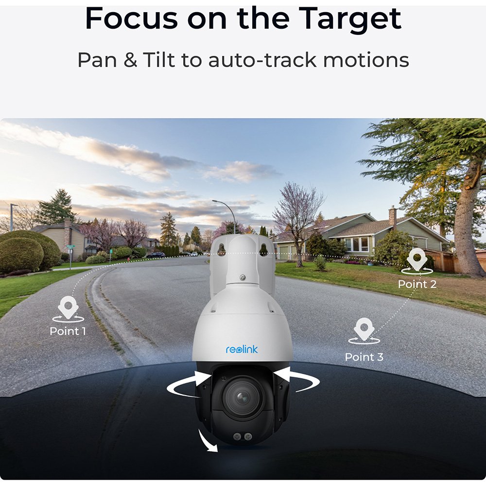 IP-камера REOLINK P850 (RLC-823A 16X) Застосування зовнішнє спостереження